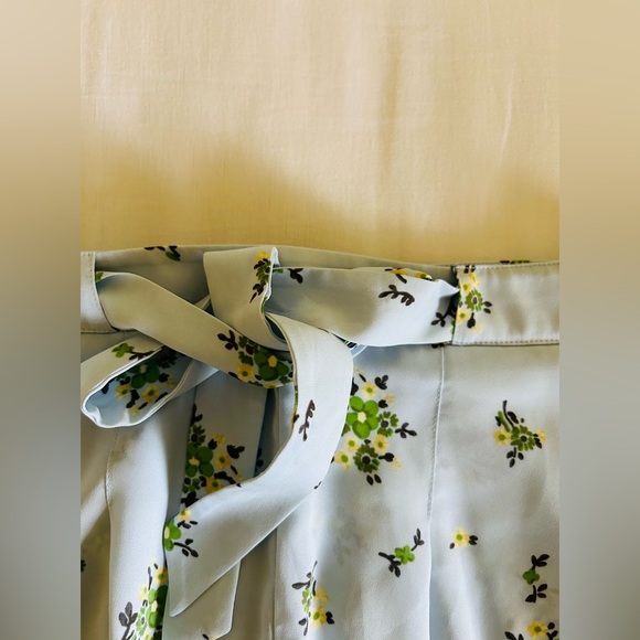 Aritzia Sunday Best Sky Blue Floral Westley Shorts - Picture 2 of 6